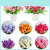 Decoração de casa – Flores e coroas artificiais