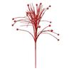Glitter Branches Christmas Tree Pendant Shiny DIY Christmas Ornament Handmade Creative Christmas Cypress Leaf Christmas Decor