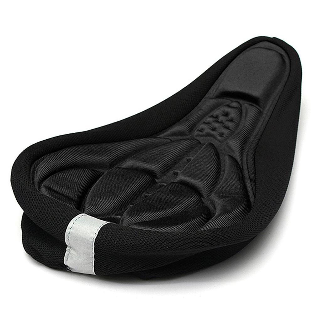 3D Breathable Bicycle Seat Cover Embossed High-elastic Cushion Perfect Bike Accessory