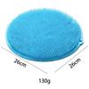 Silicone Rubber Bath Mat for Home Bathroom Foot Sole Massage to Remove Dead Skin Non-Slip Washing Foot Mat for Kitchen