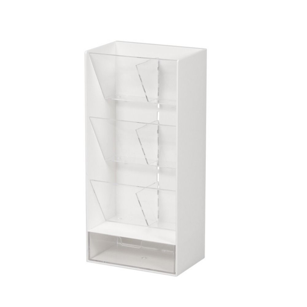 

Пластиковый органайзер для стола с 6 отделениями, стойка для хранения канцелярских товаров, компактный держатель для карандашей, для макияжа White-Style 2