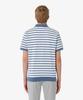 LACOSTE Men'S Contrast Neck Striped Short Sleeve Polo Shirt Ph486E-56G 776
