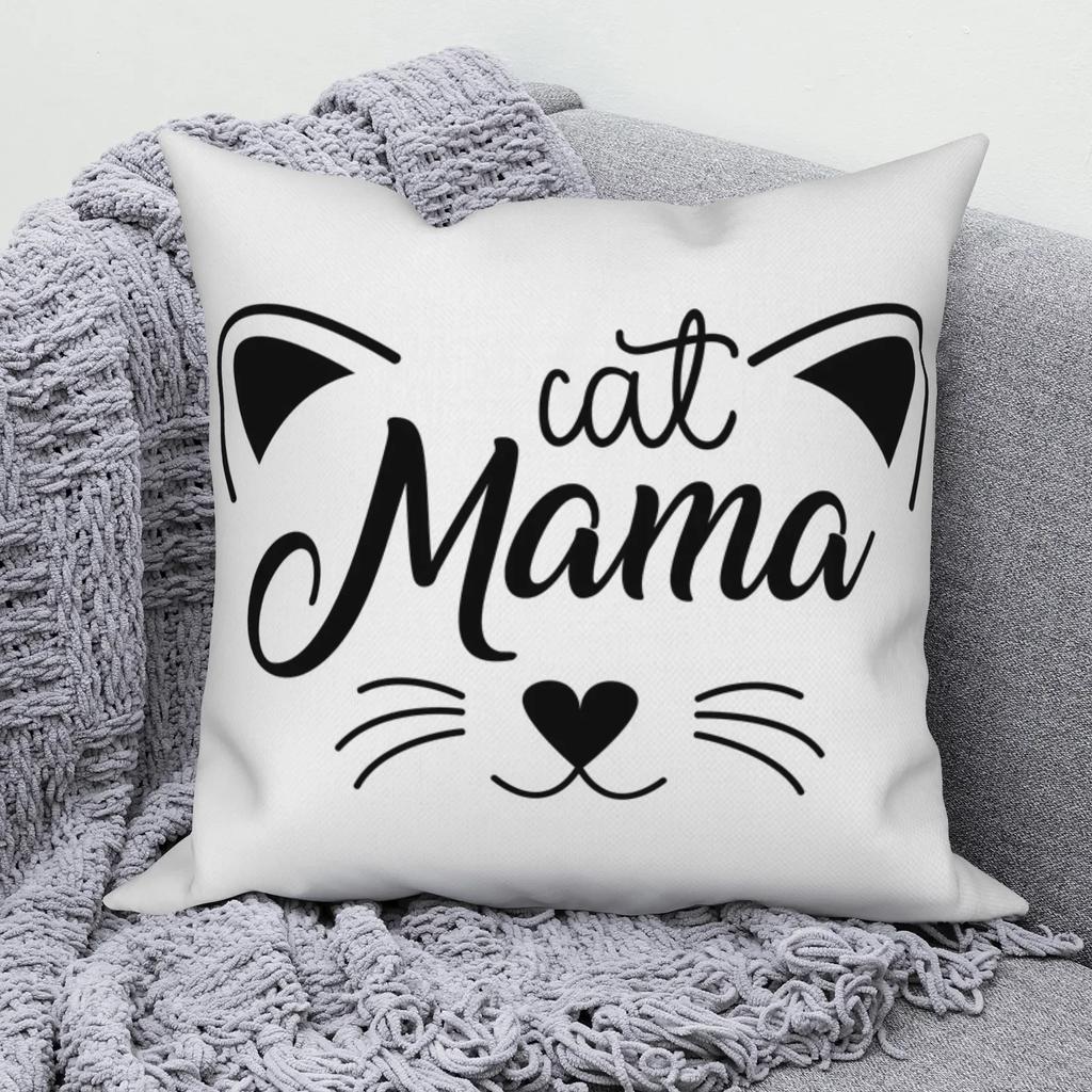 Modern Sofa Decorative Pillowcase Home Decor Set Cute Cat Cushion Cover Throw Pillow