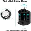 Open Back Watch Repair Tool: No. 45 Steel Round Head Two-Prong Opener & Spring Bar Tool for Battery Replacement