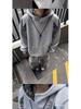 2025 Men's Autumn/Winter Patchwork Hooded Sweatshirt