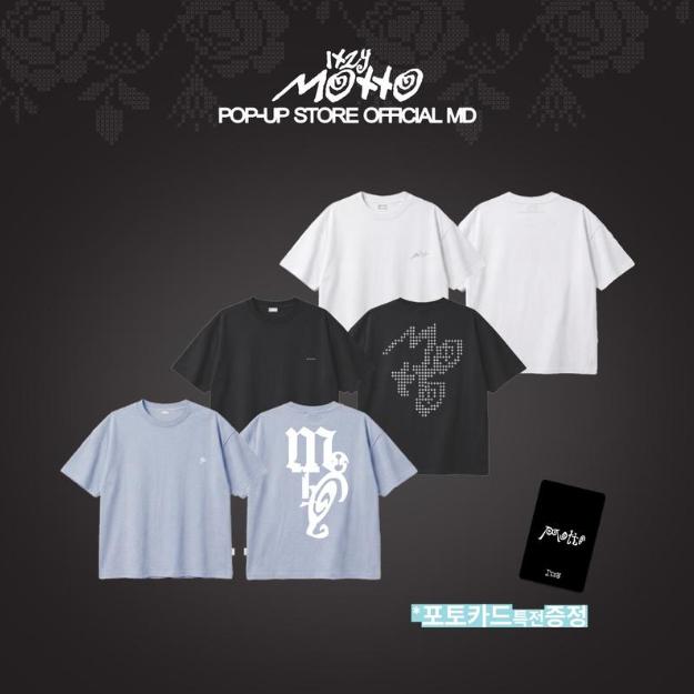 Pre-order itzy Motto POP-UP Store T-shirt White ver.