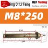 Small Head Carbon Steel Expansion Bolt - Zinc Plated Seamless Round Hole Pipe Mini