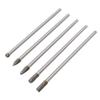 5pcs   Tool Carbide Burr Set 150mm Double Grain   Handle Alloy Impeller Polishing Tool for Chamfering Grinding Engraving