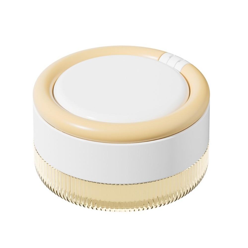 

Washable False Teeth Cleaning Box Plastic Mouth Guard Case for Oral Care Products Storage бежевый