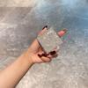 Rhinestone Heart Mini Makeup Mirror – Portable, Double-Sided, Folding Mirror for Girls
