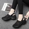 Ladies Wearing Mesh Walking Shoes Breathable and Soft for Spring and Summer Thick Soled Casual Slippers Lightweight Ankle Shoes