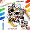 Mickey Mouse Friends Oil Painting Kit Wall Art Home Decor Gift