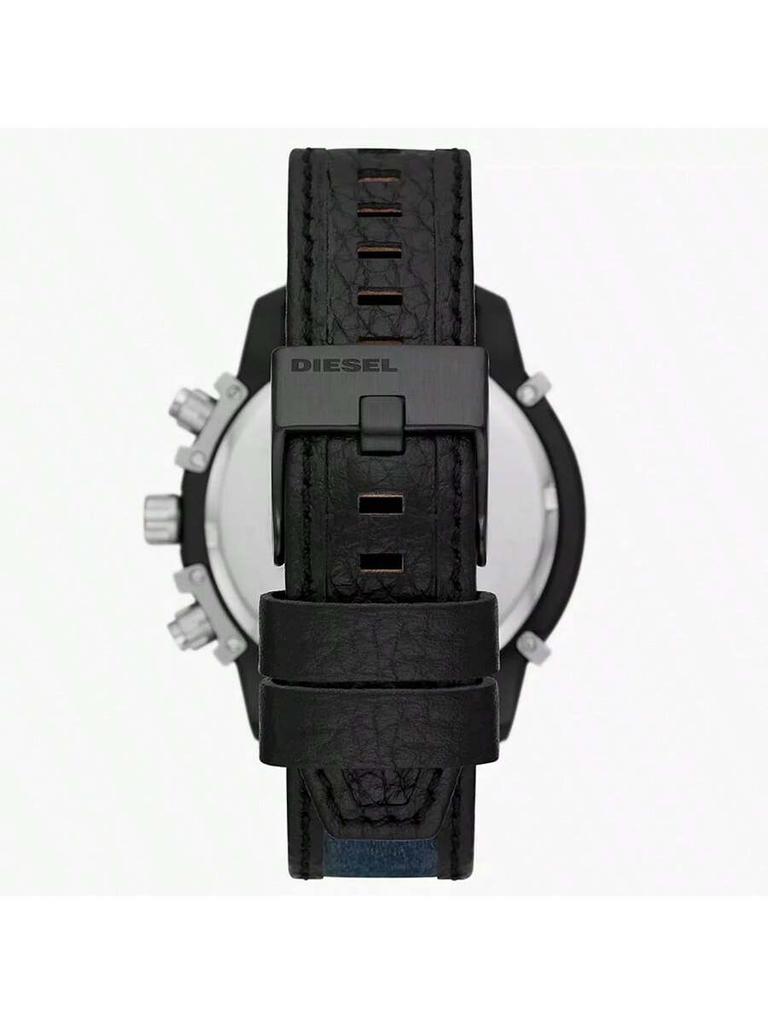 Diesel Griffed Kronograf Erkek Saati – 48 mm Güneş Işığı Kadran Kronograf Alt Kadranları, Tarih Göstergesi, Paslanmaz Çelik Kasa ve Bilezik ile – DZ4572