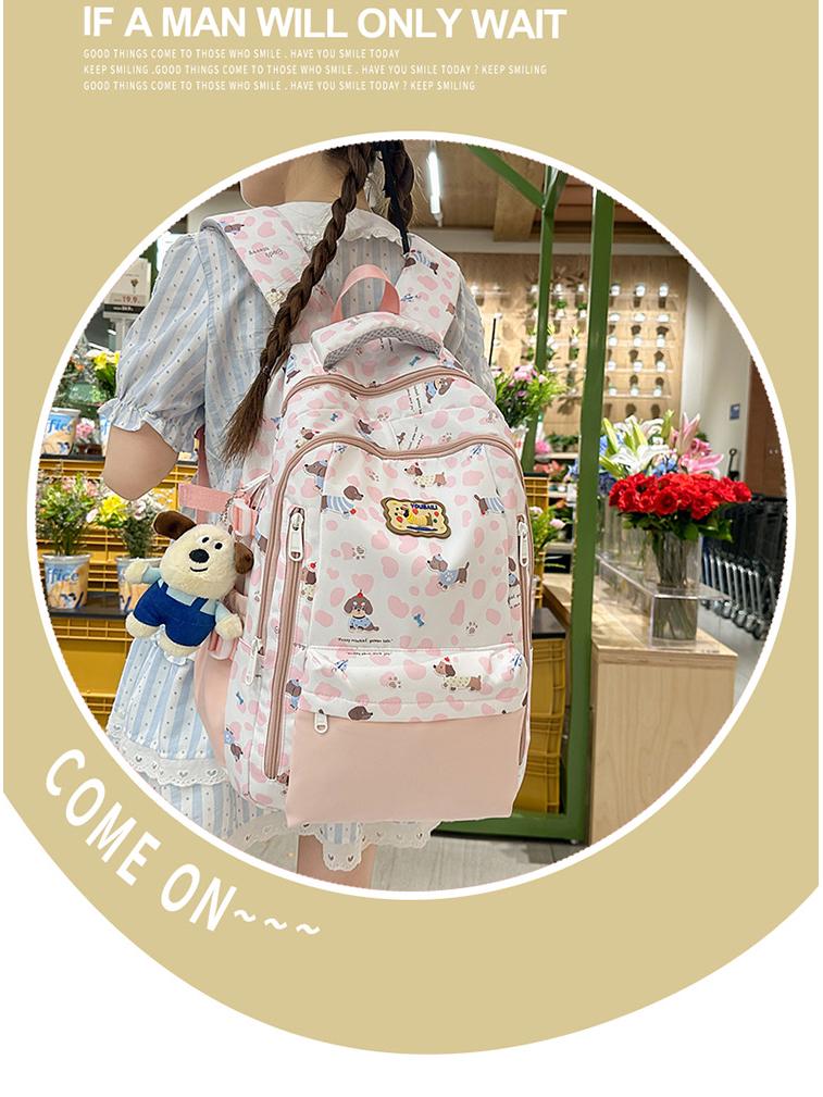 Ultra-light Backpack for Girls: Ideal for Middle & High School Students, Printed Laptop Backpack, Outing Handbag, Shoulder Bag