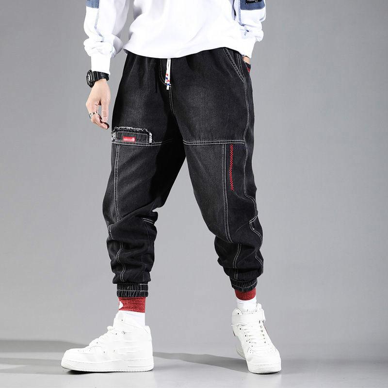 Summer Jeans Uomo Loose Tide Marca Tie-foot Large Size Uomo Harem Pantaloni  Sport Casual Trend Pantaloni Uomo acquista in modo economico — spedizione  gratuita, recensioni reali con foto — Joom