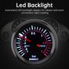 Universal 52mm 12V Car Turbo Boost Gauge Boost BAR Meter -1 - 2 BAR for Car / Boat / Truck / ATV