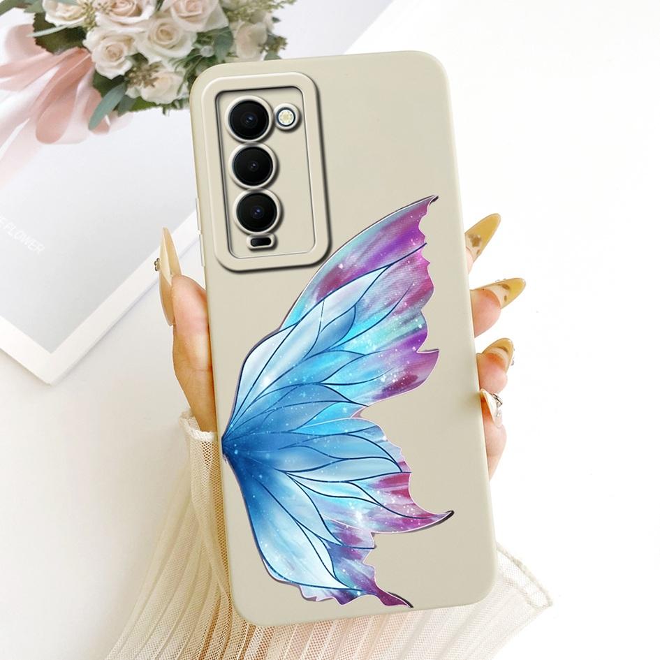 For Funda Tecno Camon 18 18T 18P 18i Phone Case Popular Flower Soft Silicone Cover For Tecno Camon 18 Premier CH9 CH9n Protector