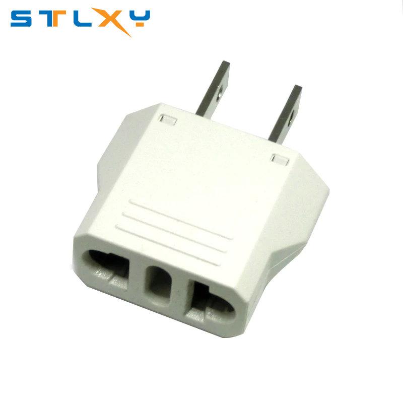 AC 0-250V New Arrival Universal European EURO EU To US USA Travel Plug Adapter Converter Power Plug Adaptor Outlet Converter