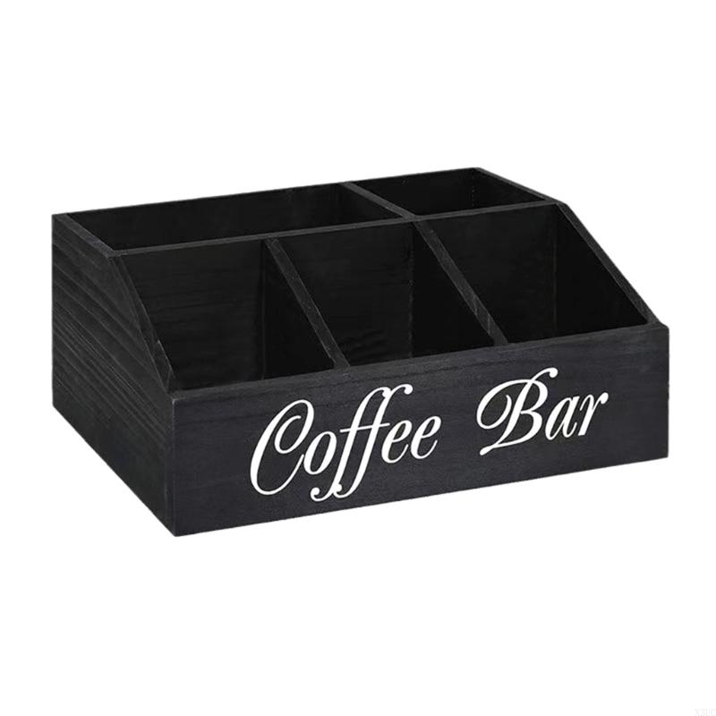 

Multi Functional Coffee with Compartments Capsules Storage Box X3UC CN