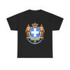 Coat of Arms of Greece (blue Cross) - T Shirt