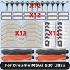 Compatible For Dreame Mova S20 Ultra / RLM71CE Spare Parts Main Side Brush Hepa Filter Mop Pad Dust Bag Accessories Consumables