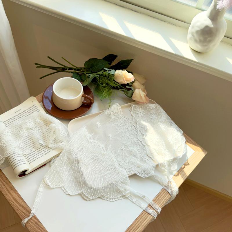 1 szt. Wstążka Lei w stylu retro, kapelusz przeciwsłoneczny, koreańskie tkane kwiaty, DIY, trójkątna opaska na głowę, jedwabny szalik, wiązanie na głowę