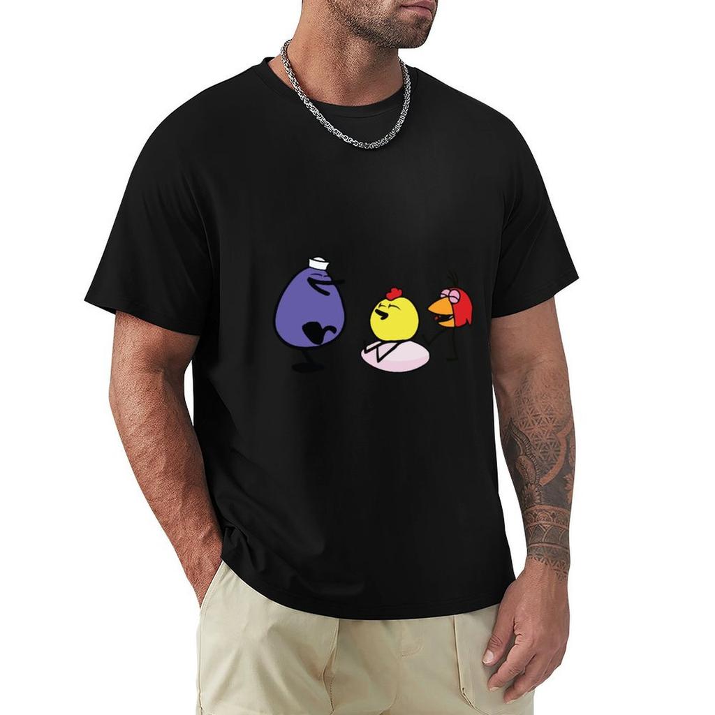 Peep and the big wide world sitting on an egg TShirt anime vintage anime shirt shirts men graphic