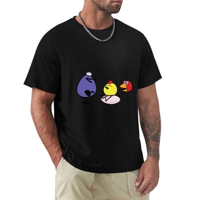 Peep and the Big Wide World Sitting On an Egg TShirt Anime Vintage Anime Shirt Shirts Men Graphic