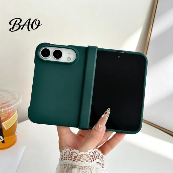 Hard PC Shell for Folding Smartphone Solid Color Case IPhone 18 Fold, Full?Hinge Protective Phone Slim Fit Shock Absorption Cover, Thin Shockproof
