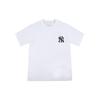 MLB New York Yankees T Shirts Unisex White Crew Neck Moderate Straight Fit 31TS04031-50W