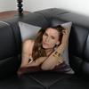 JJennifer Garner Cushion Cover Pillow Case Antidustmite Invisible zipper silky plush cushion