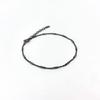 Howlet Black Chain Bracelet Hlb009