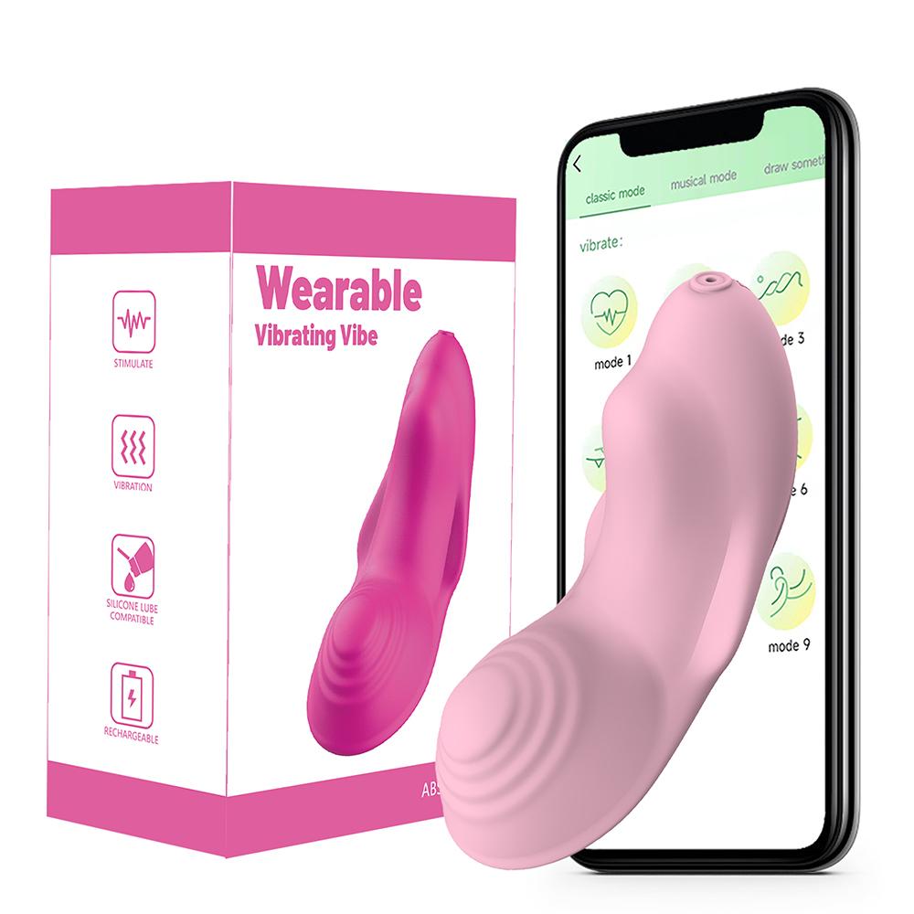 Mini Wearable Vibrator for Female Wireless APP Remote Control Vibrating Egg Clitoris Stimulator Women Adult Sex Toys for Couples