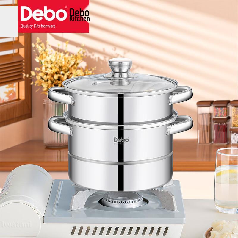 Debo Kolom 20cm Stainless Steel Breakfast Steamer