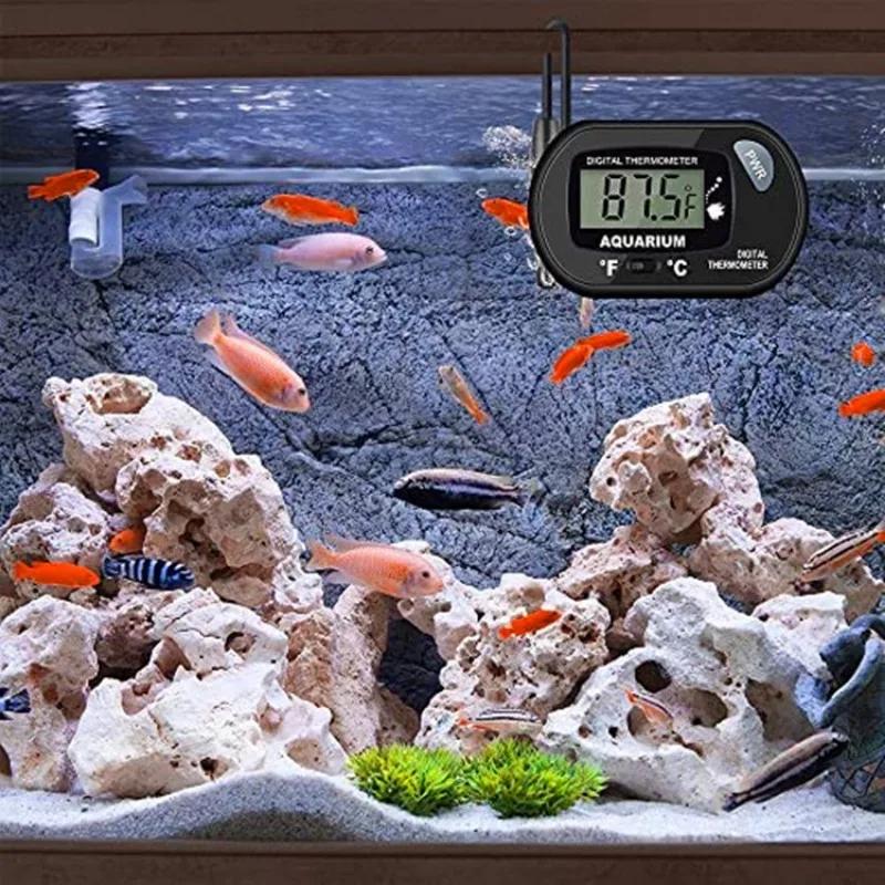 -50℃ - 70℃ Digital Aquarium Fish Tank Thermometer With Suction Cup Temperature Sensor Meter Tester Thermometer Measurement
