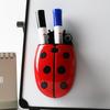 Cute Ladybug Fridge Magnetic Storage Box Eraser Whiteboard Pen Organizer Save Space Magnet Kitchen Container Holder