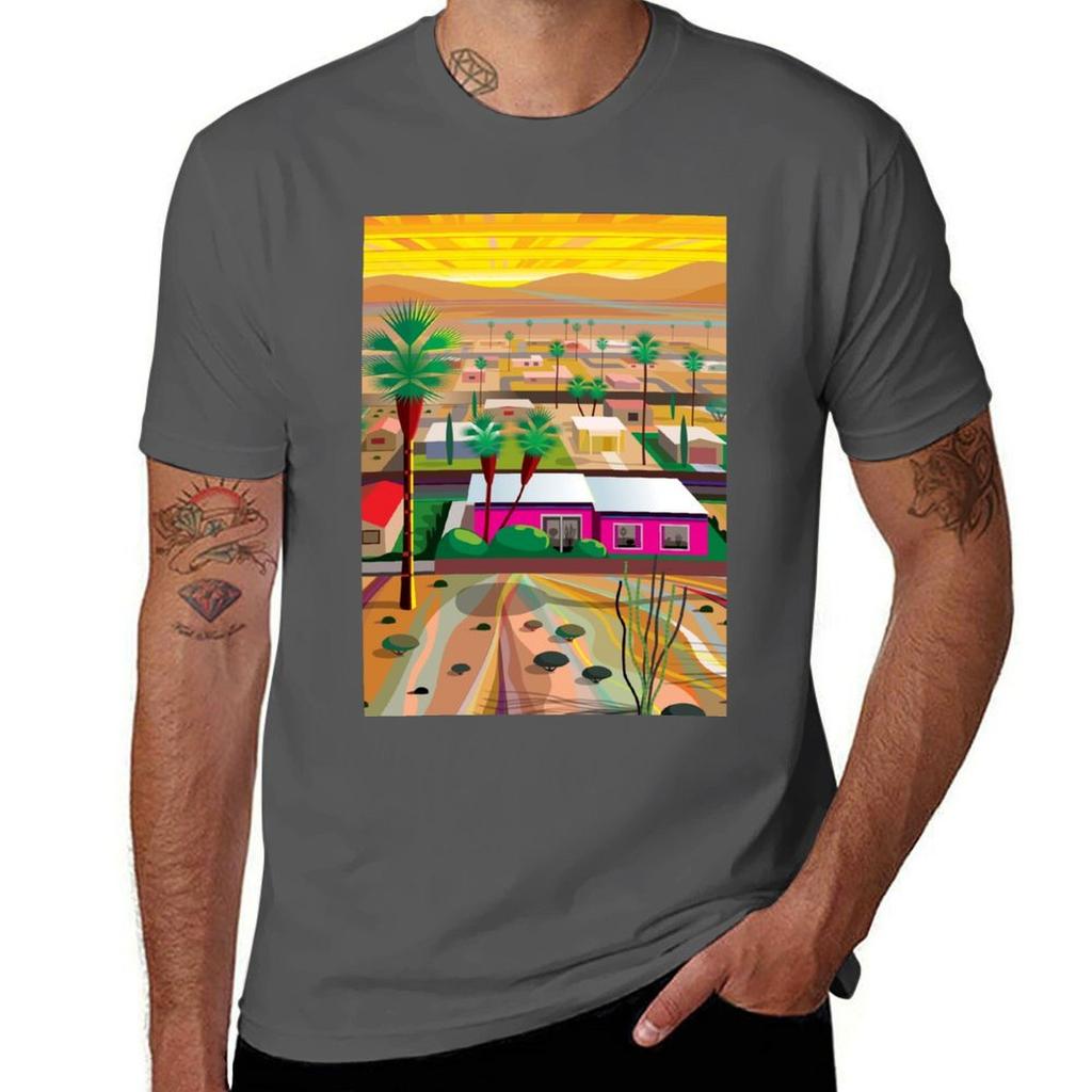 Twentynine Palms (Tall) TShirt Basic Crew Neck Short Sleeve Top