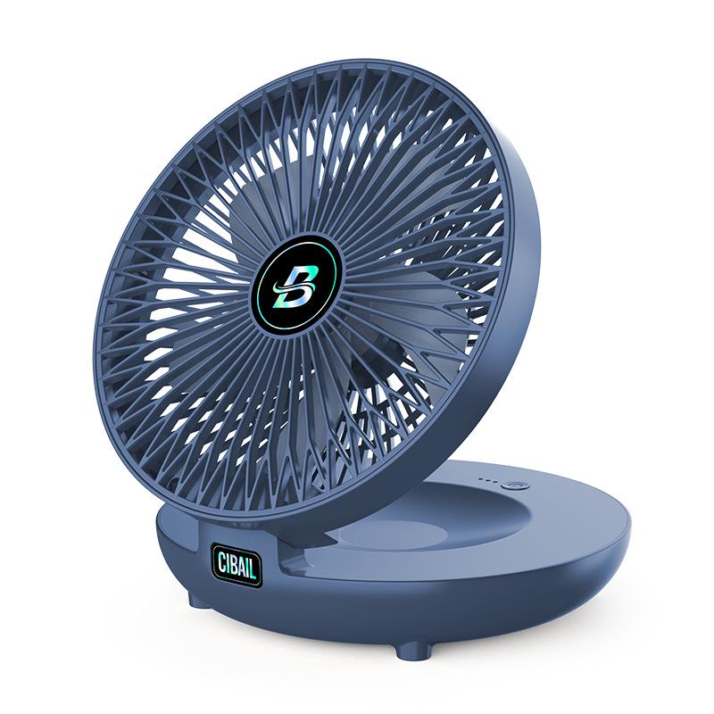 Dual-Purpose Electric Fan: Convection Circulation, Indoor/Outdoor, Rechargeable Floor & Desktop Fan