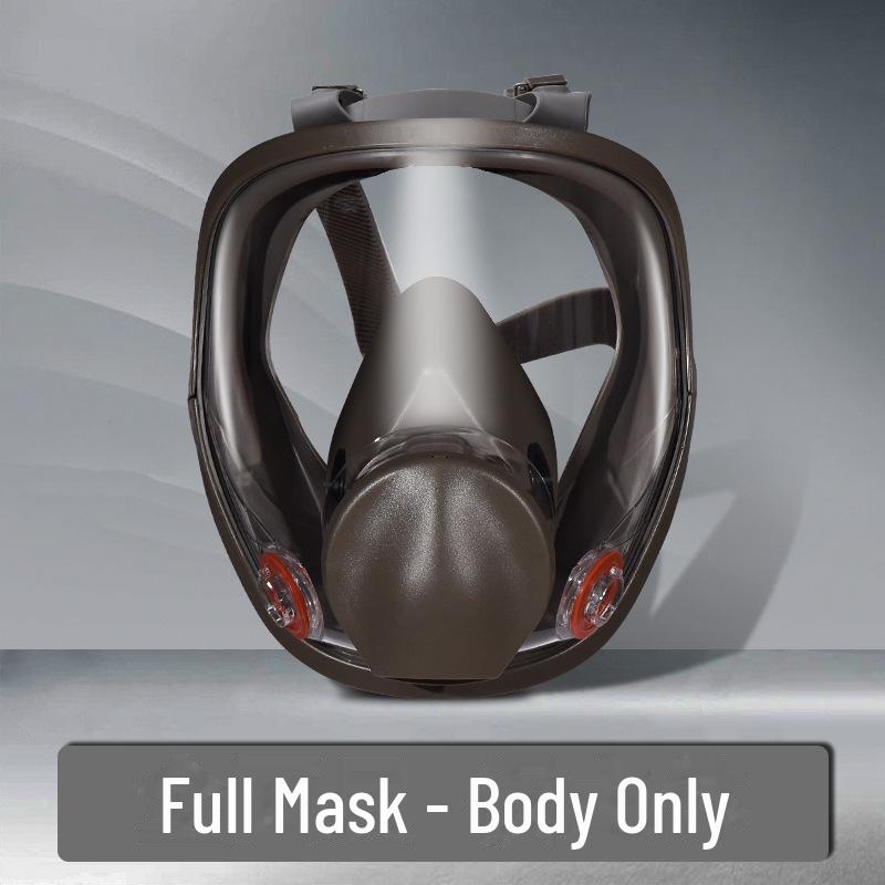 Masque à gaz intégral anti-buée pour peinture par pulvérisation et protection contre la poussière 6800
