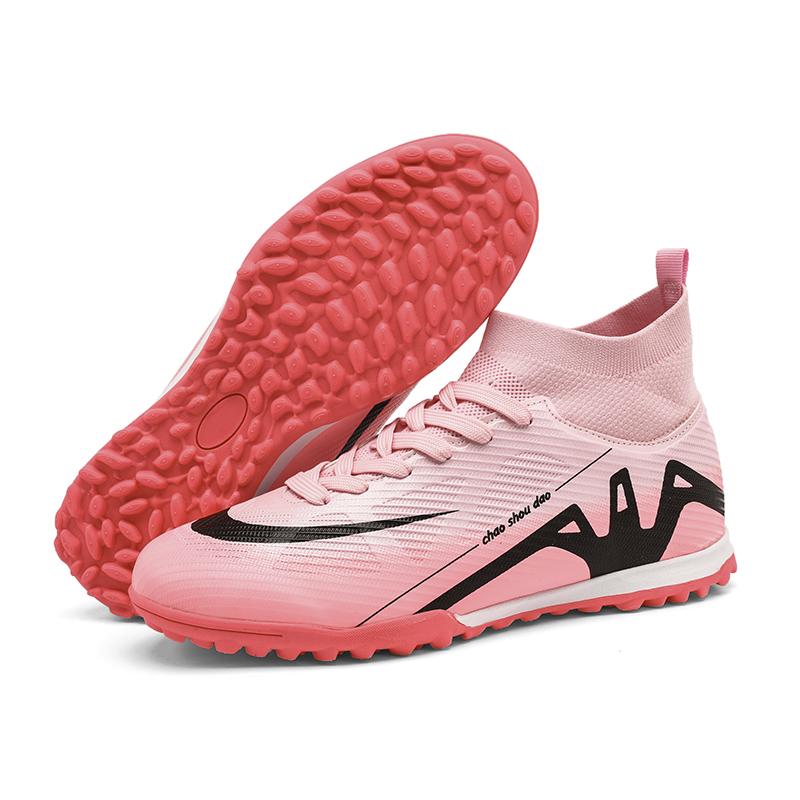 New Men Women Professional Football Boots Cleats Grass Training Match Sport Soccer Shoes FG/TF Ultra-light Non-slip Unisex