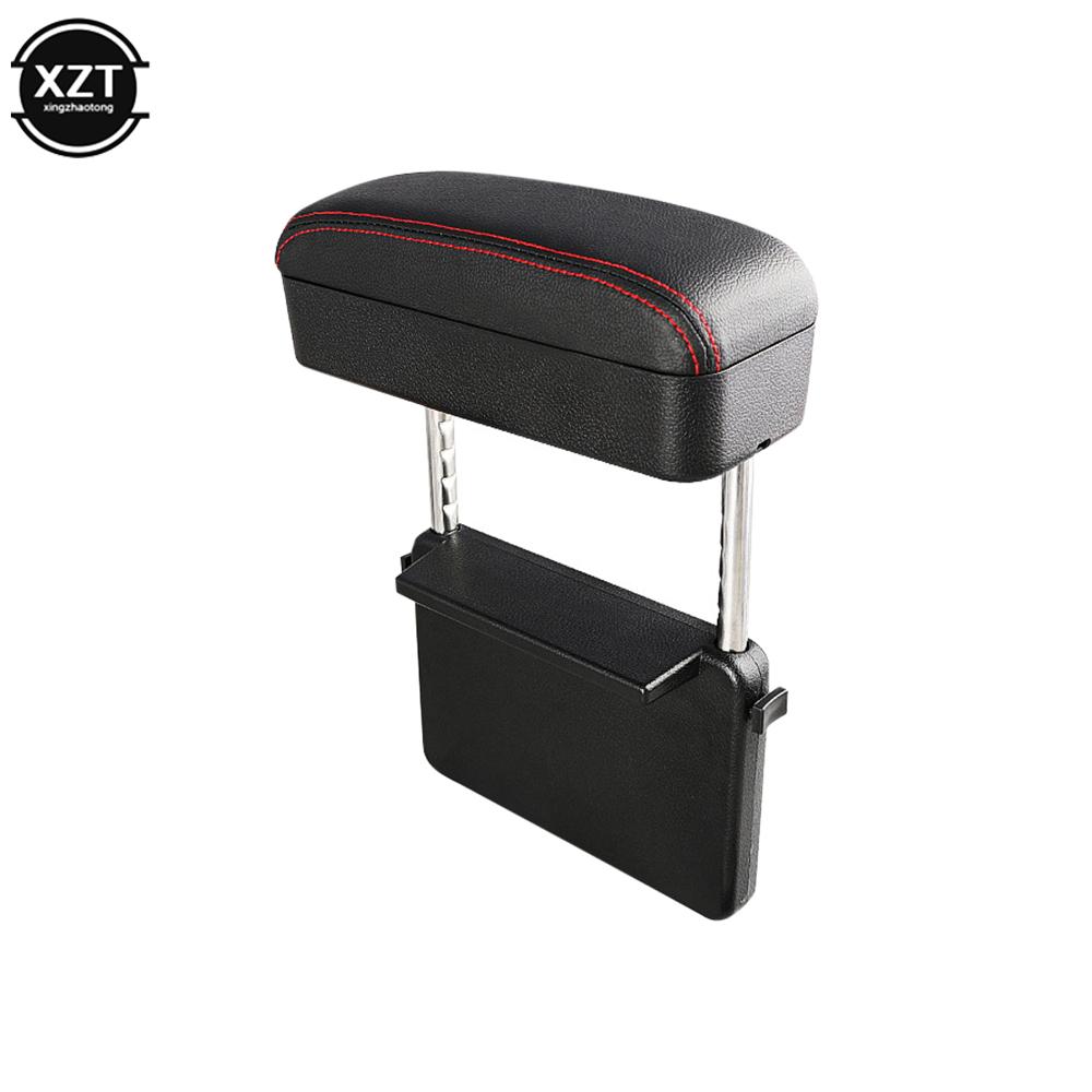 New Universal Car Armrest Box Elbow Support Adjustable Car Center Console Arm Rest Car Styling Auto Seat Gap Organizer Arm Rest