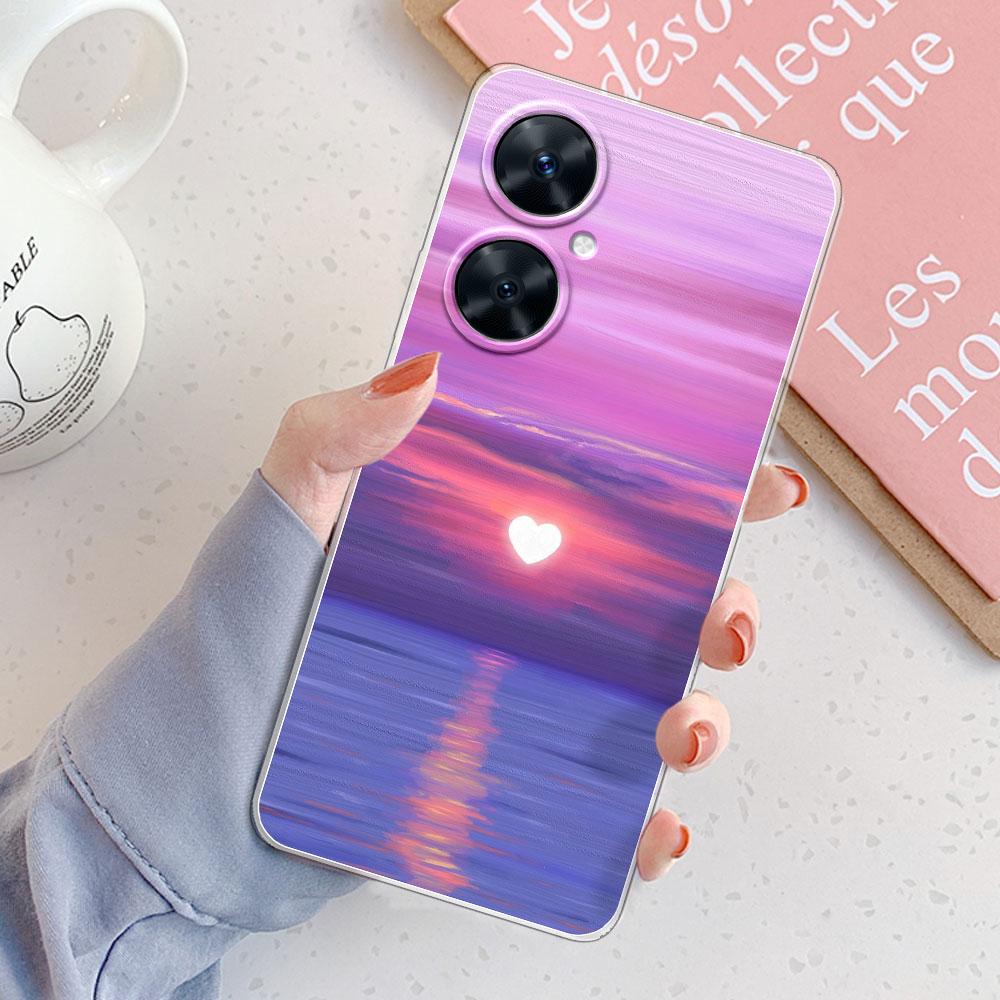 Pour Huawei Nova 11i Coque Cover Pour Huawei Nova 11 Pro Silicone Souple Étui de Téléphone Transparent Pour Huawei Nova 11 Ultra Pare-chocs Protecteur