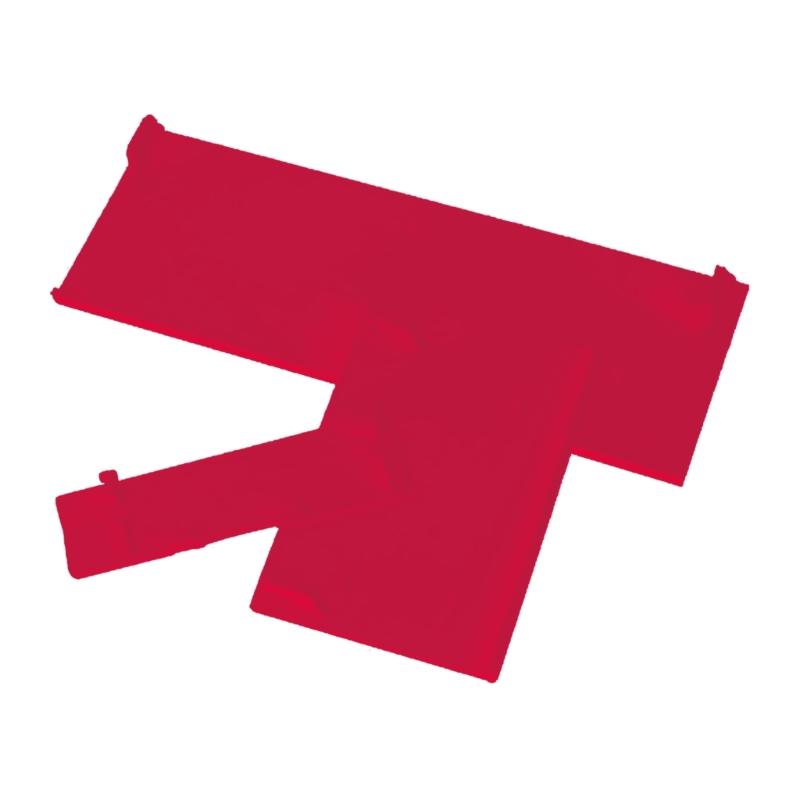 

Replacement Door Set for Game Console, 3Pcs/pack Dust Cover Solid Color Protective Cover Caps Spare Accessory красный