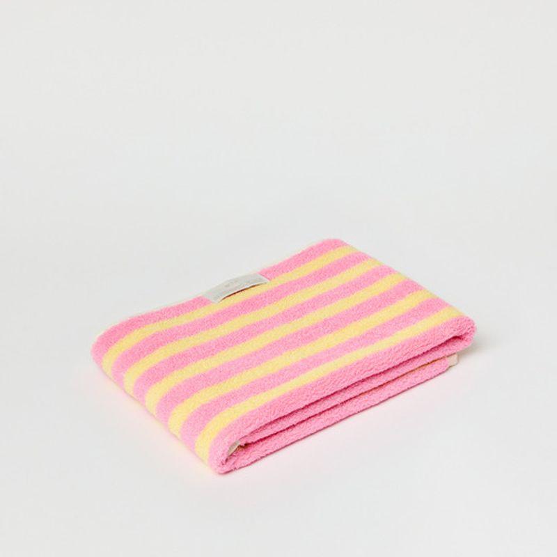 WOLA 4-teiliges Handtuchset 40 Stück 210g Rose Zitrone