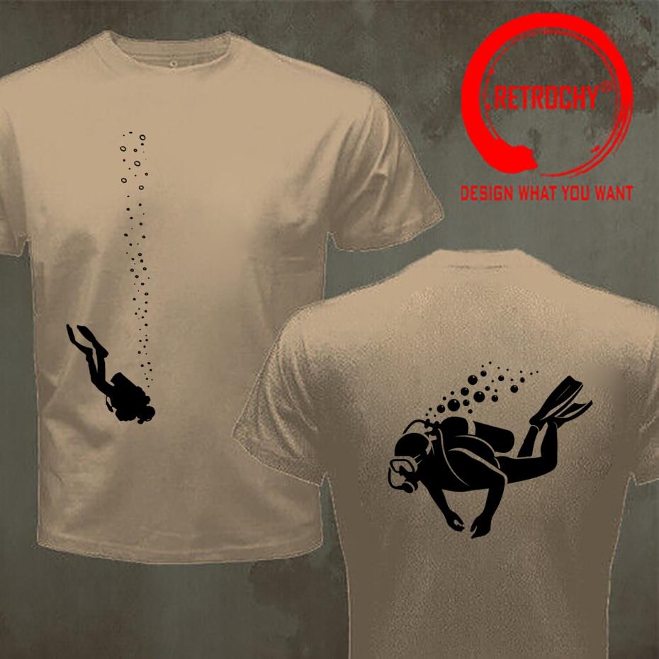 Funny Design Scuba Diving Diver Dive Design Shirt Unisex Fashion Trendy Casual Clothing Stylish Tops Tee Shirt Leisure Tshirt Unisex