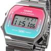 Casio Digital Watch Vintage Series Gradient Color A168WERB-2A Metallic Gray