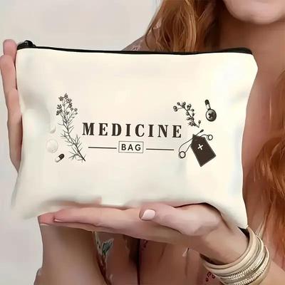 Portable Medicine Bag Cute First Aid Kit Medical Emergency Kits Organizer Outdoor Household Medicine Pill Storage Bag Travel