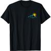 Nature Sunrise Mountains Hiking Camping Camper Outdoors T-Shirt