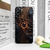 Künstlerische Mechanische Holztextur Muster Handyhülle für Samsung Galaxy S25 S24 S23 Ultra S22 Plus S21 FE A55 5G Weiche Silikonhüllen