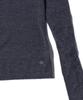 YOUHEE Basic Off Shoulder Knit Charcoal